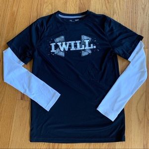 Under Armour Boys’ Dri-Fit Shirt, Youth Large